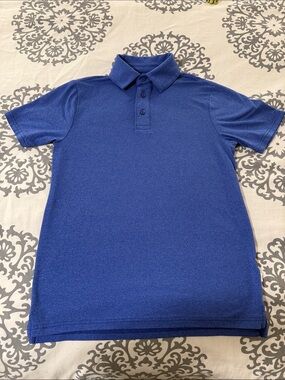 Classic Kids Blue Polo Shirt - Short Sleeve